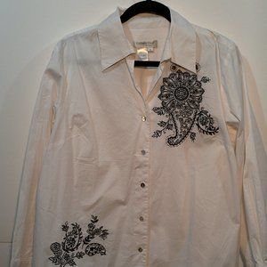 Cotton Blend Blouse